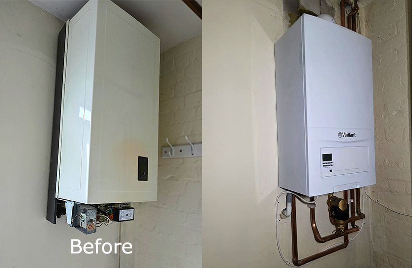 Boiler replacement in Clapham