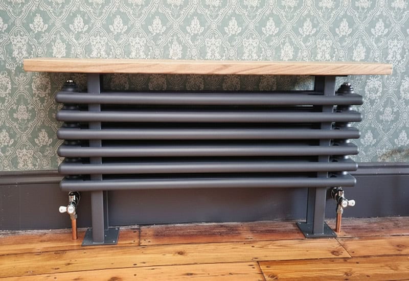Radiator installation in Fulham