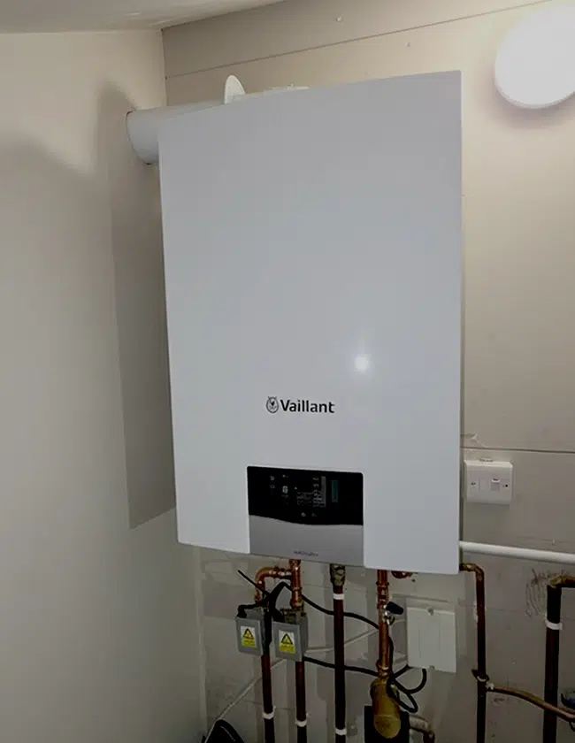 Vaillant ecoTEC plus combi boiler installed by MAK Plumbing South West London