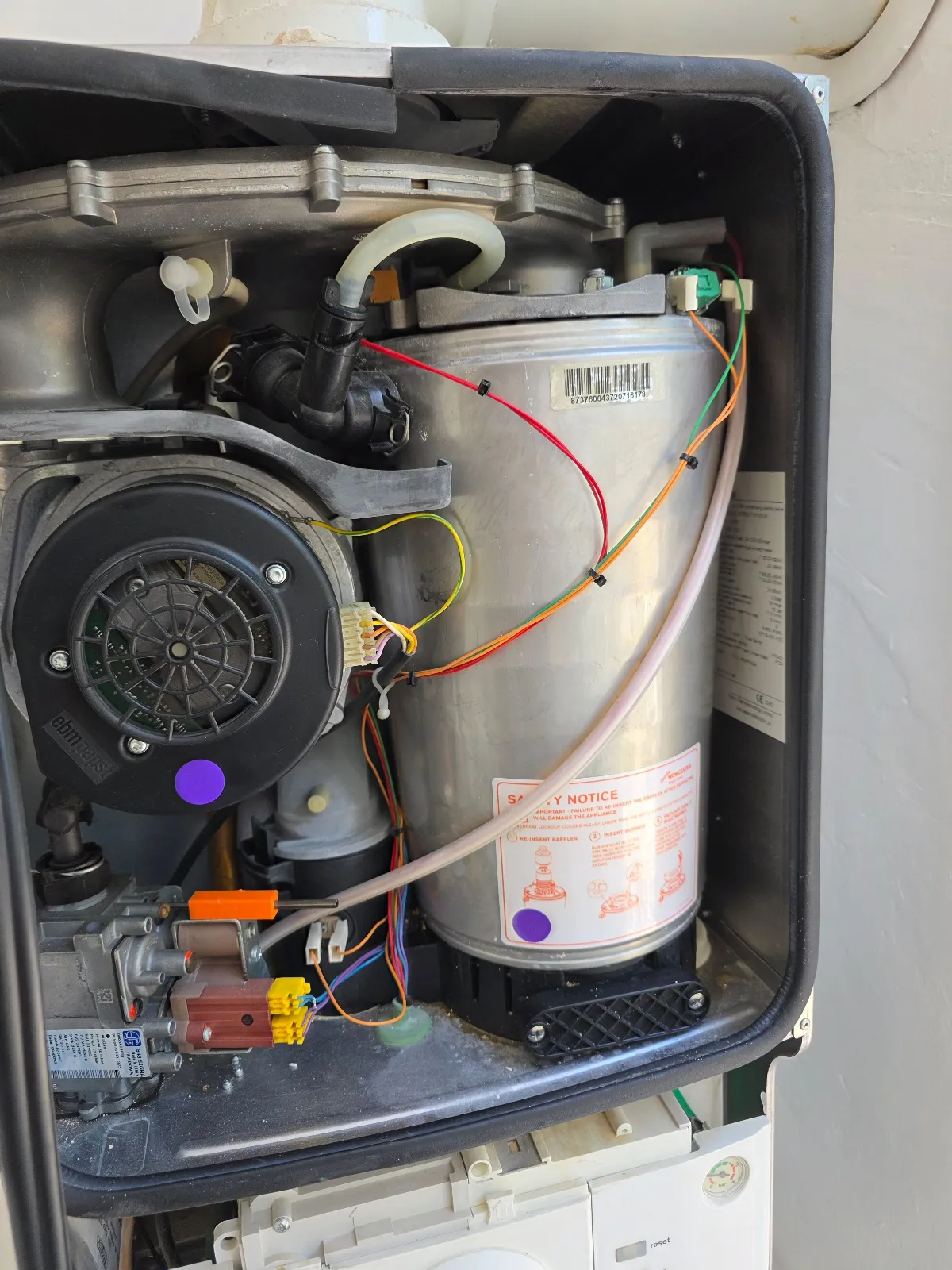 Boiler was beck to live after intensive repair by MAK plumbing and heating